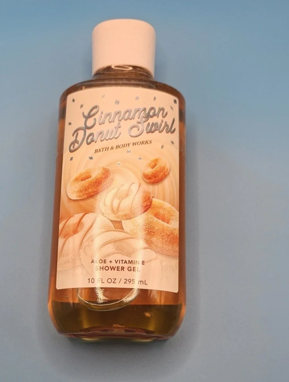 Bath & Body Works Cinnamon Donut Swirl Shower Gel - Amber Brown